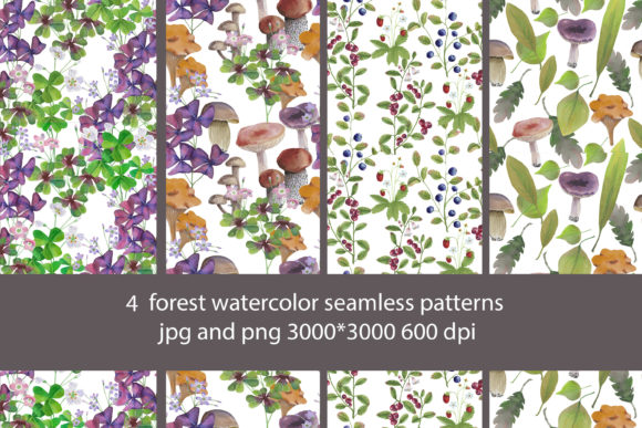 Forest Watercolor: A Unique Blend of Nature and Art