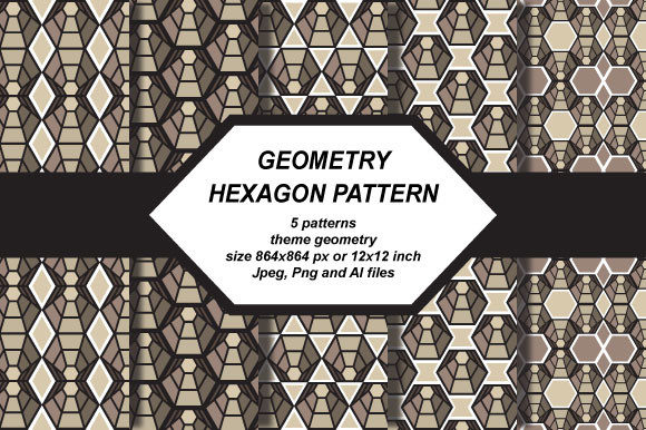 Simple Pattern Hexagon: A Timeless Design for Modern Creativity
